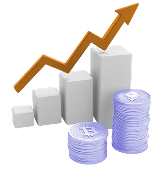 Cryptovaluta grafiek